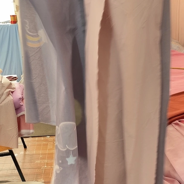 大***妞莫代尔纤维长绒棉小布头3块