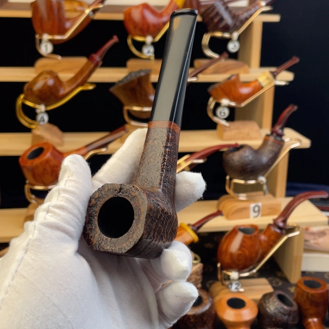 石楠木手工烟斗判官