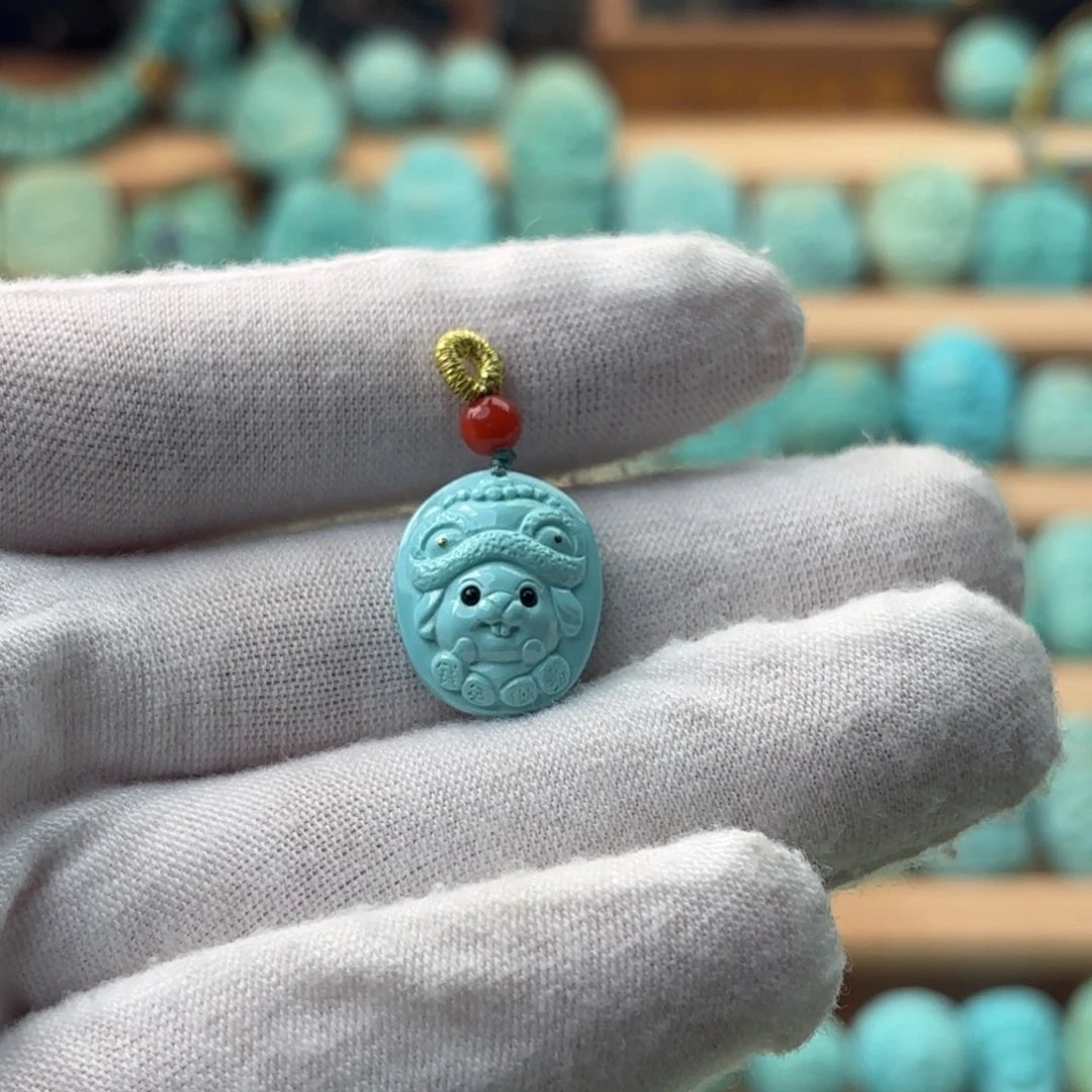 绿松石未镶嵌配饰