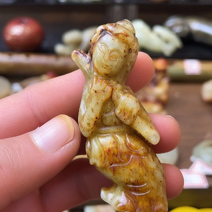 和田玉（糖玉）未镶嵌颈饰
