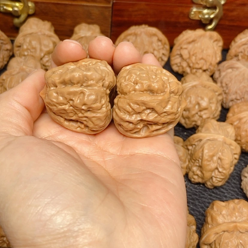 【闪购商品】吊坠文玩核桃不*白蛙蛙36