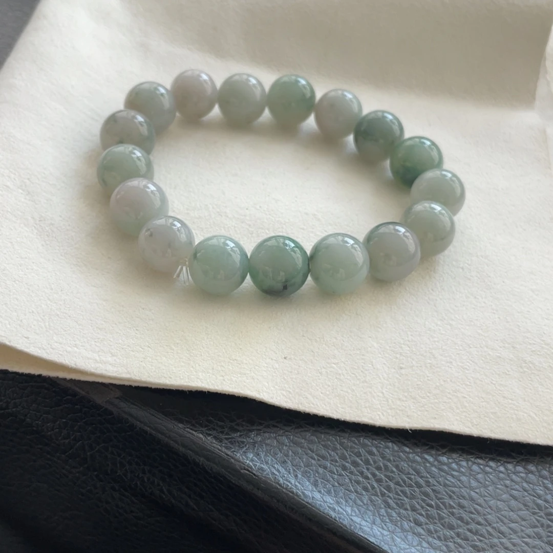 翡翠未镶嵌手链纹手串