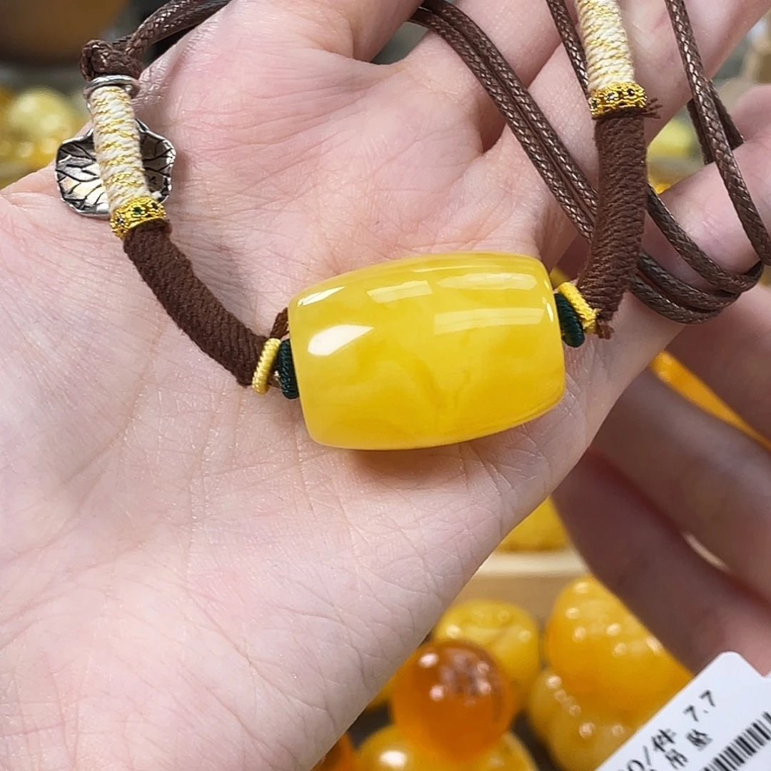 琥珀未镶嵌裸石琥珀蜜蜡J