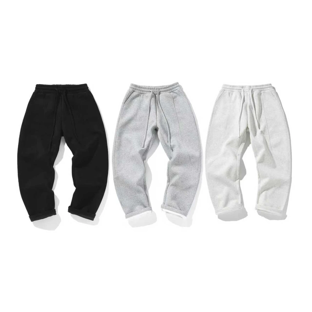 秋冬重磅600G加厚空气棉立体卫裤 6004