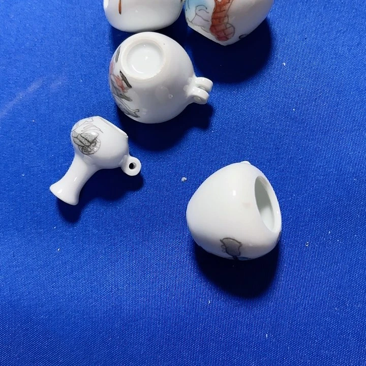 摆件翠*陶瓷摆件不固定一套5个