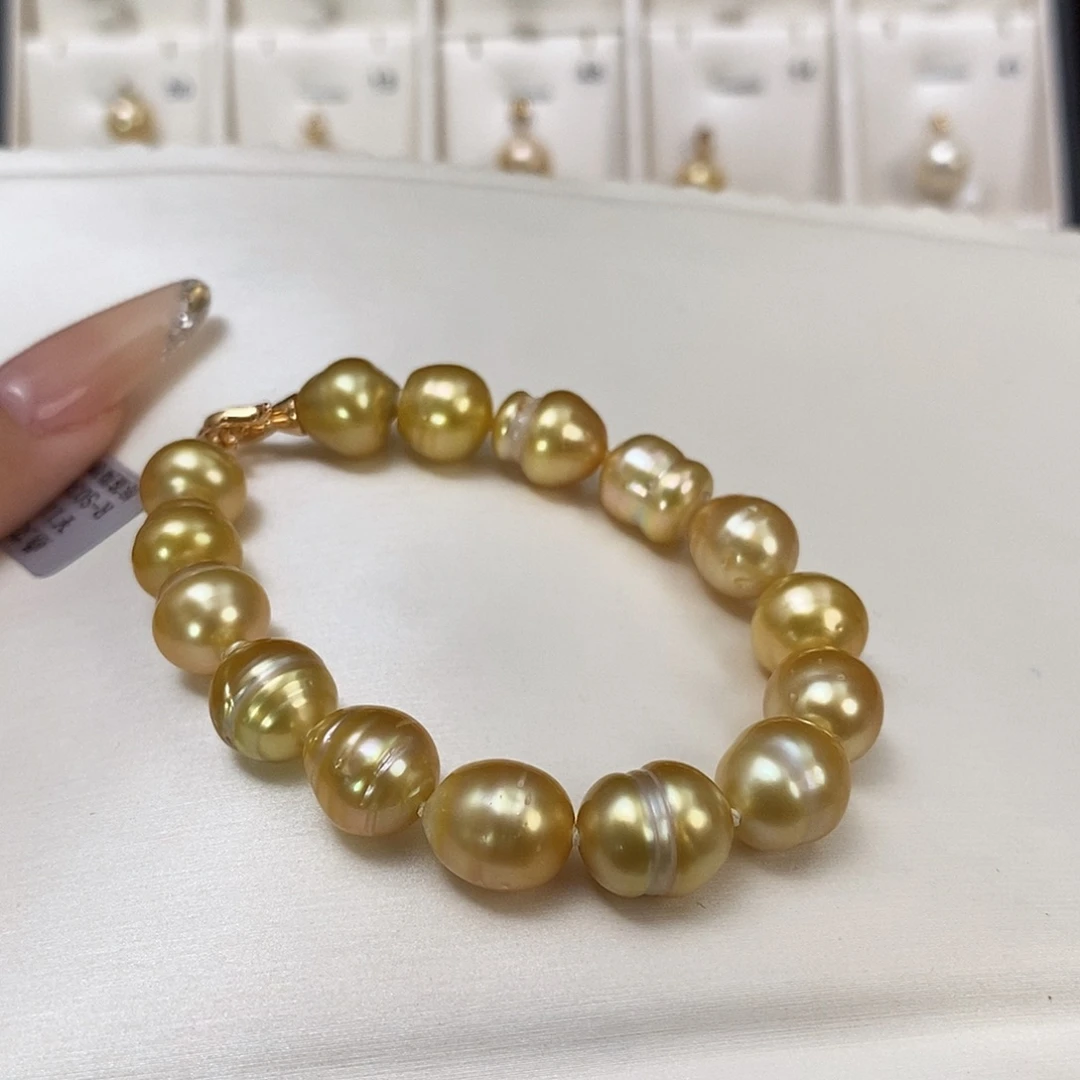 手串海水珍珠未镶嵌10-11