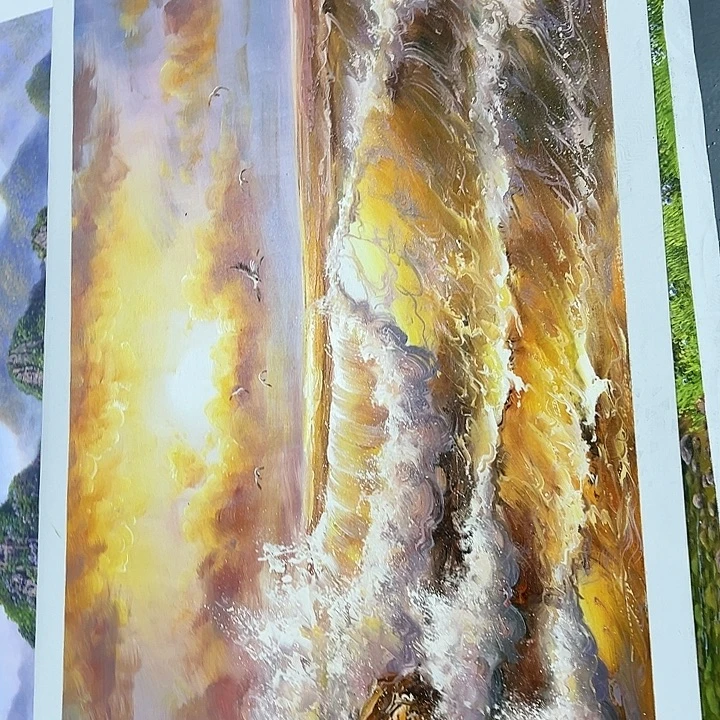 油画好之一一直影子
