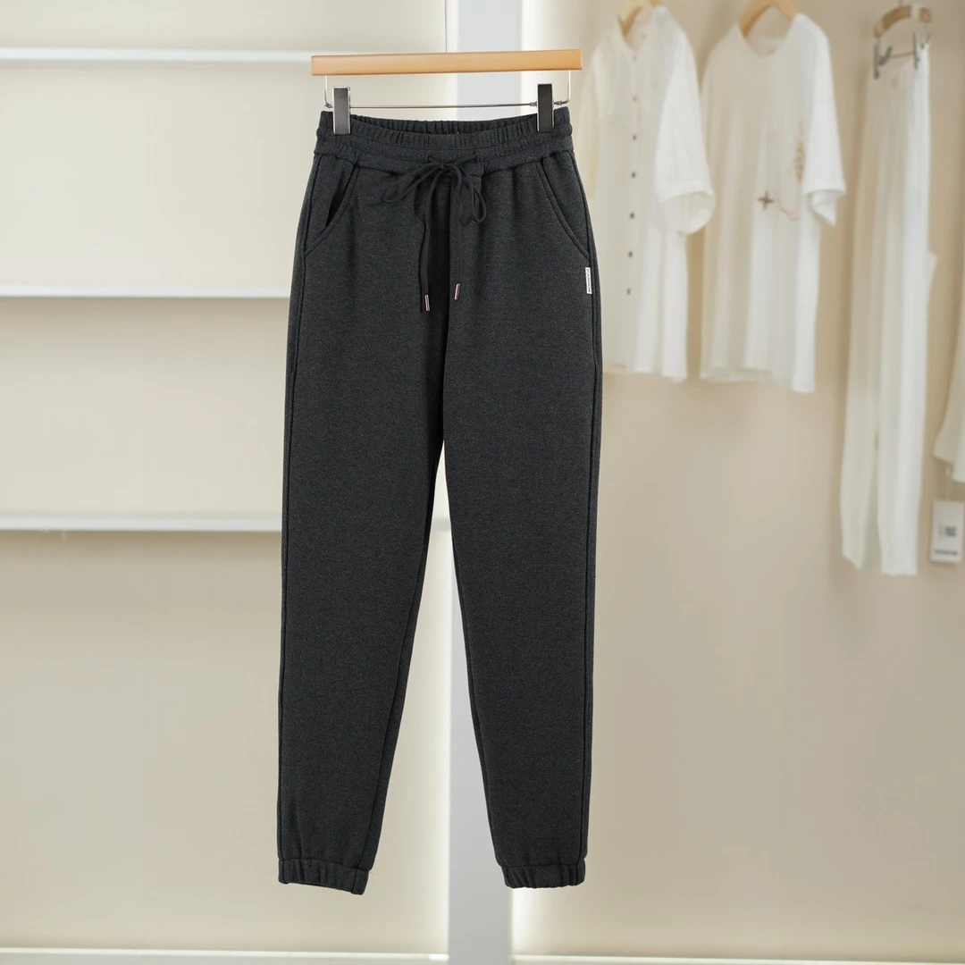 麦迪尚品【冰J】5121706 休闲纯色束脚羽绒卫裤冬季女装商场同款