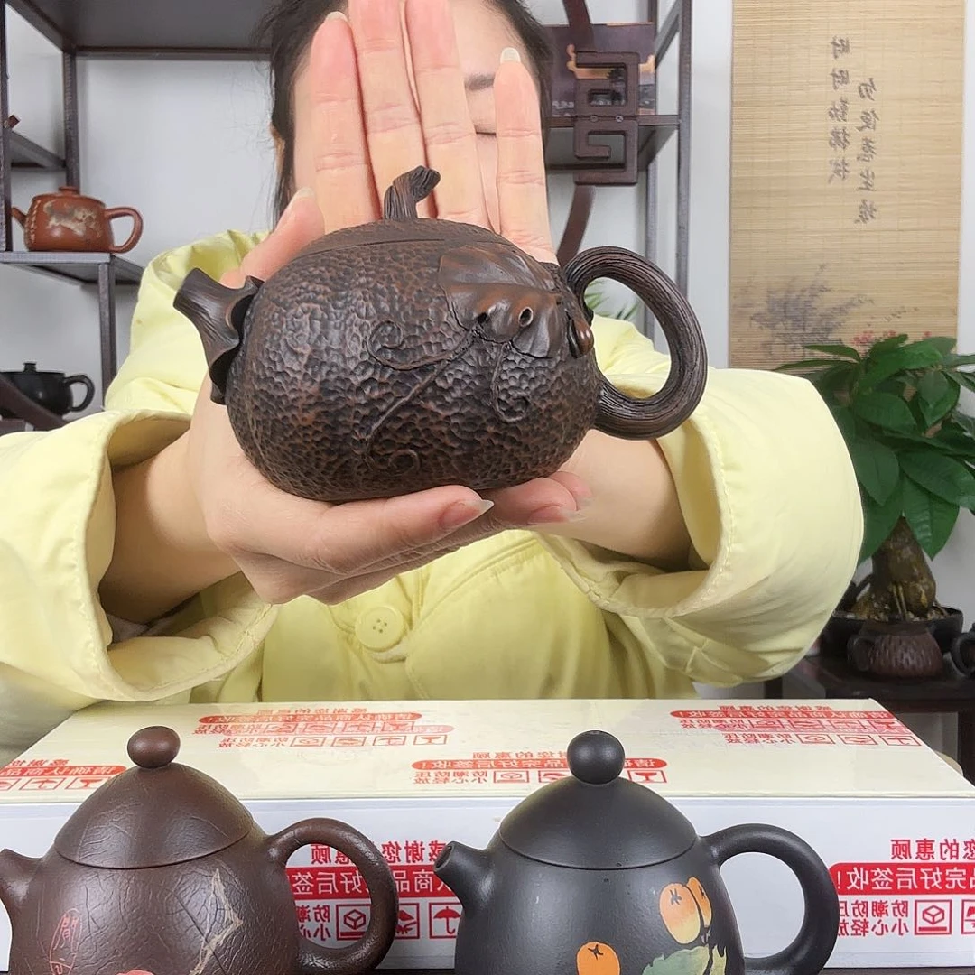 壶云南建水紫陶茶壶111