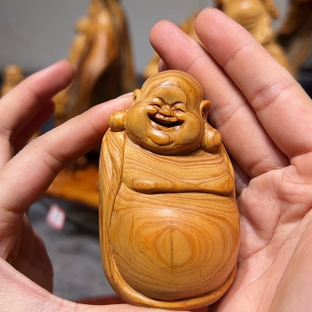 柏木崖柏木手把件摆件