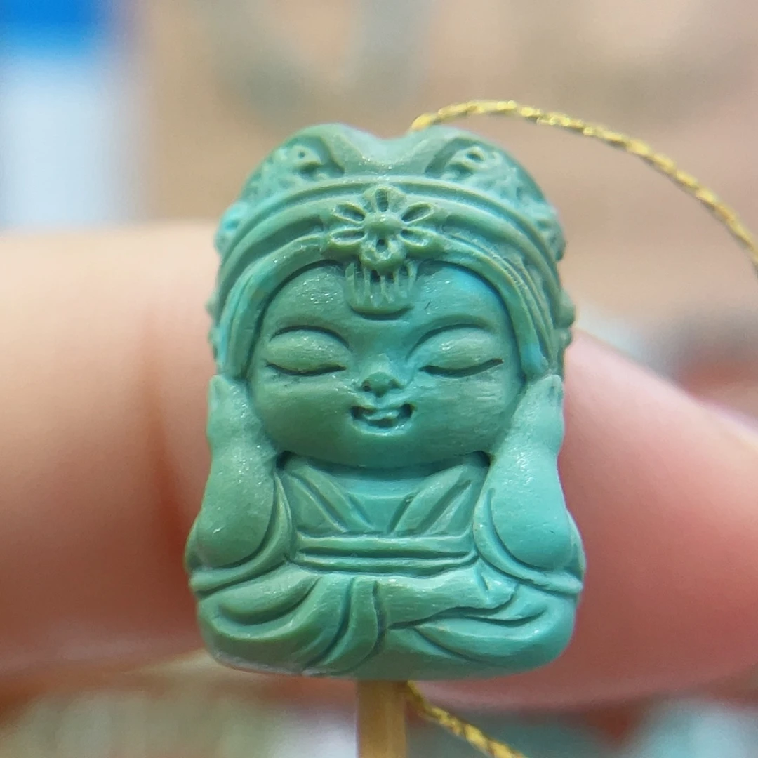 未镶嵌绿松石珠宝奇石