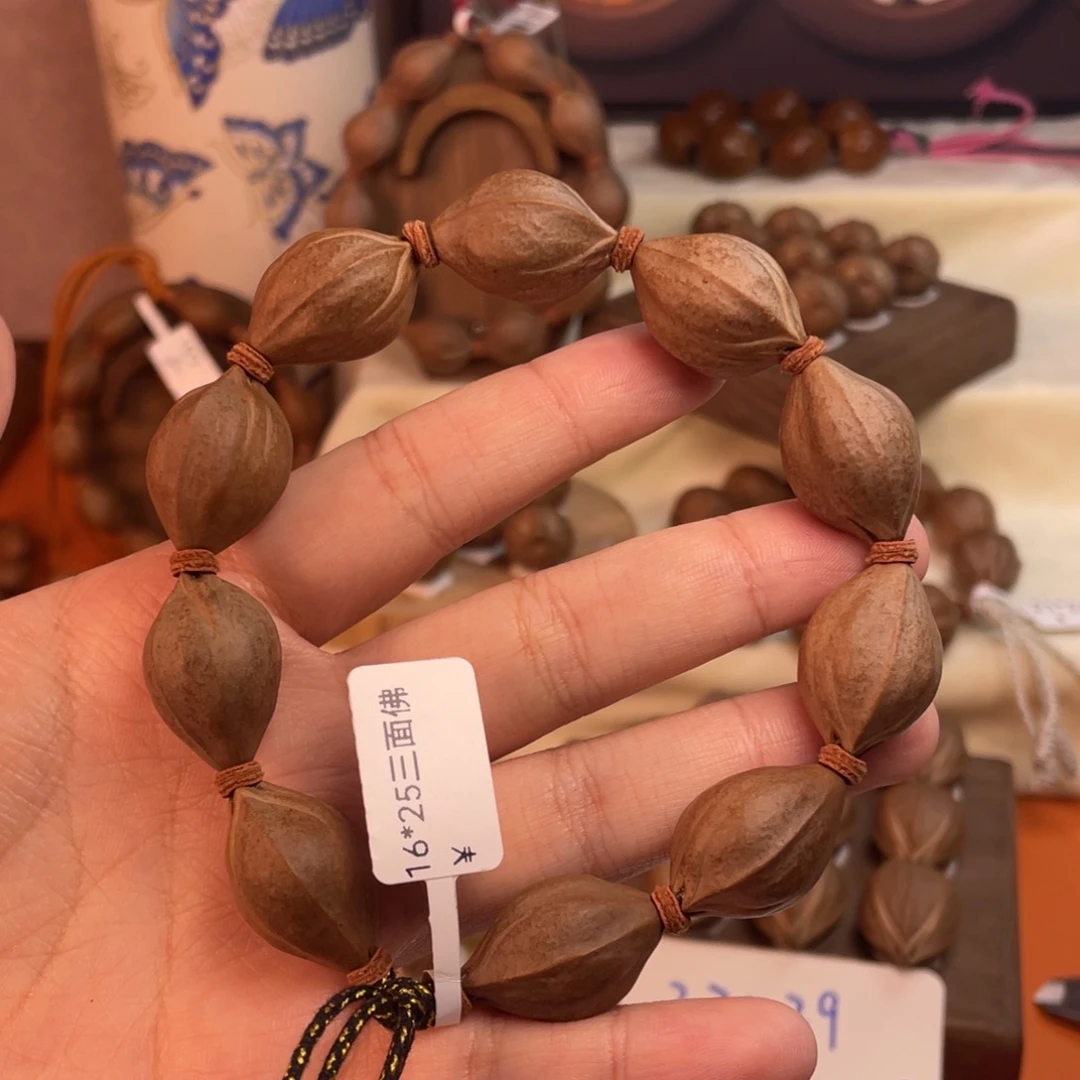 橄榄核手串/手链1625梅林铁核三面佛