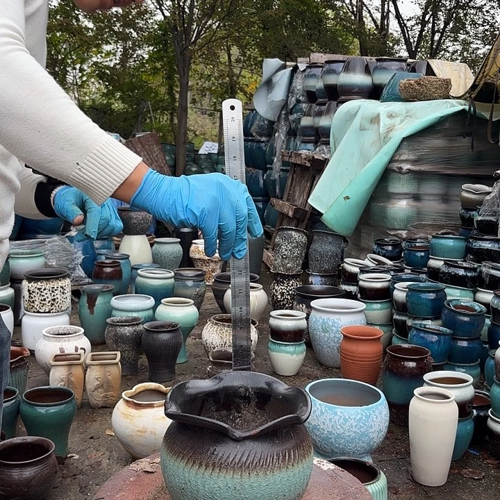 高度17厘米口17厘米瑕疵