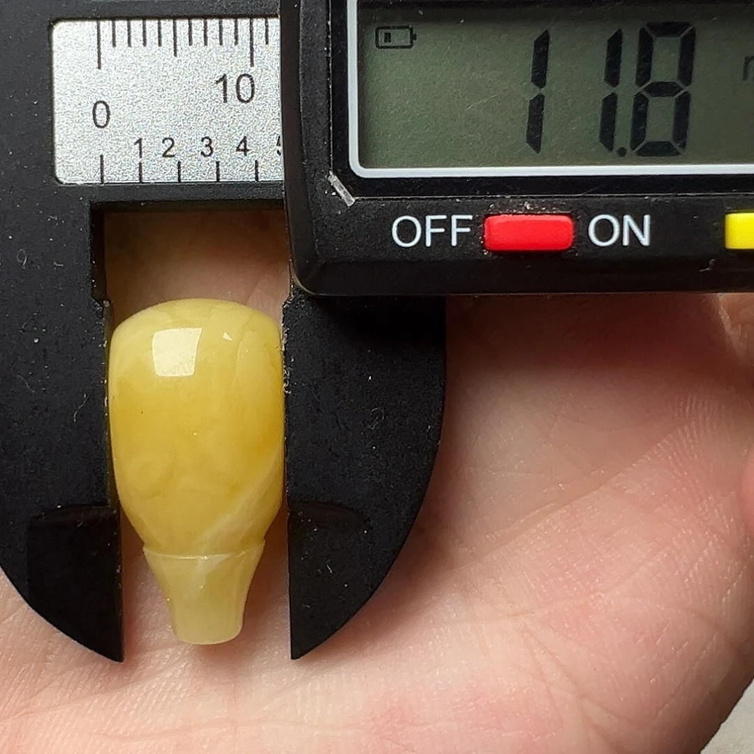 蜜蜡未镶嵌吊坠(不含链)