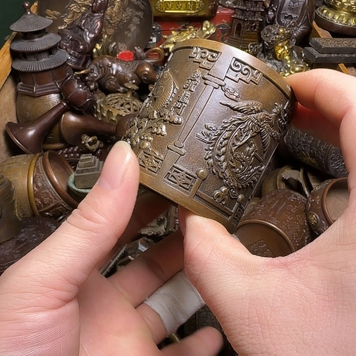 铜材质文玩摆件装饰