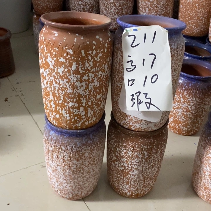 粗陶红陶绿植花盆212