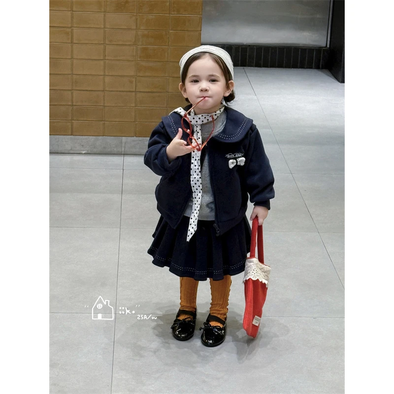 iiko·25冬~学院风两件套23027（童装汉服）