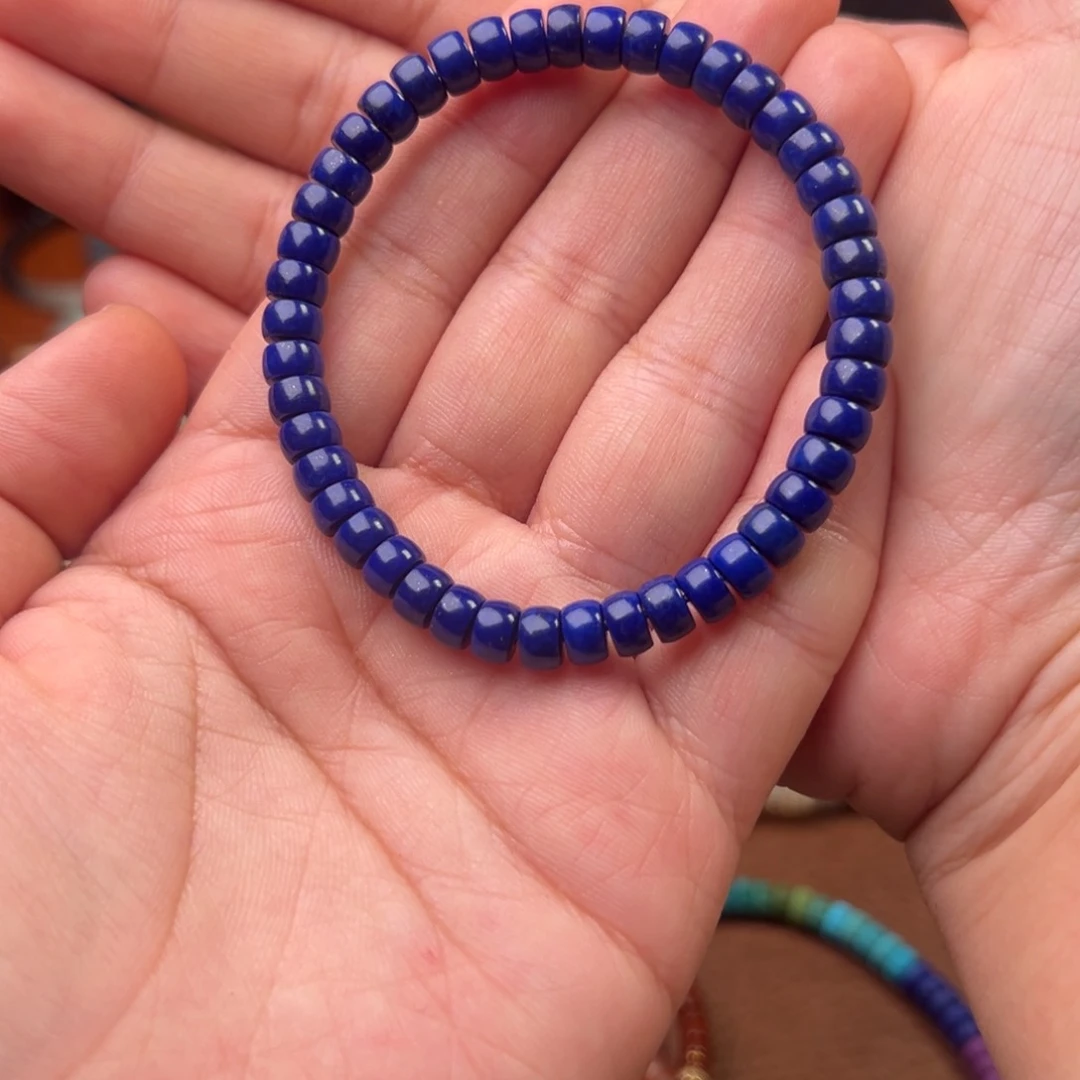 青金石手链未镶嵌爱***贝