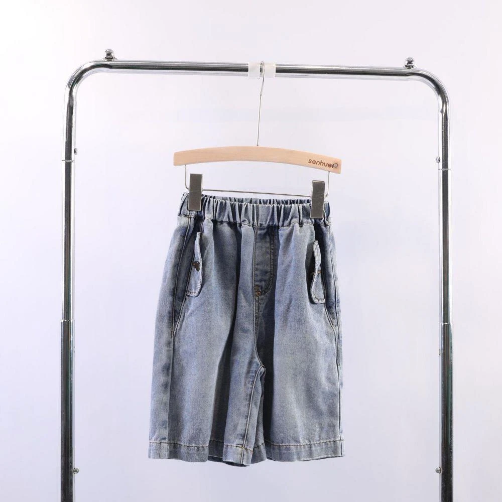 牛仔五分裤男童洗水柔软4213024298