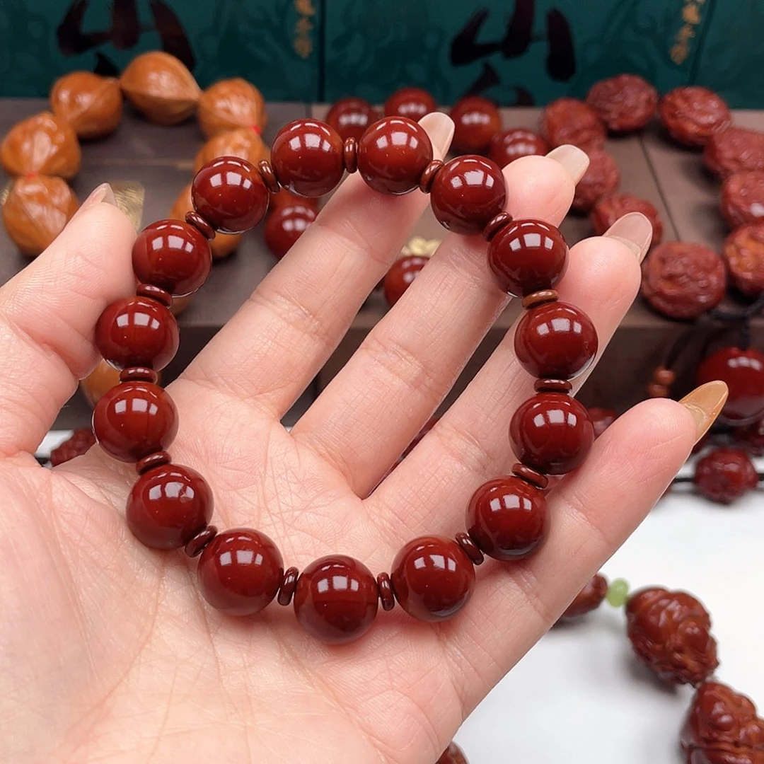 橄榄核手串w****y光珠手串