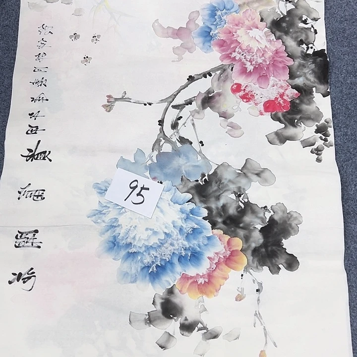 国画国画作品宣纸纯手绘