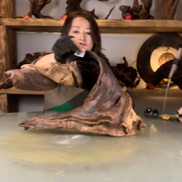 *****天然的云南紫柚木会黄水