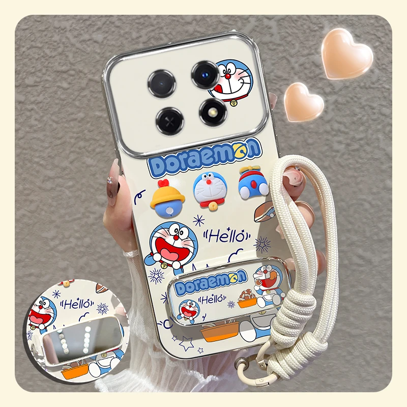 适用【畅享70pro/hi 畅享70pro】手机壳可爱叮当猫大视窗硅胶女可爱