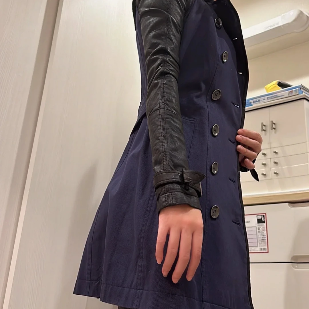 99新 BURBERRY/博柏利 Burberry/博柏利/36码/拼接大衣外套/99新