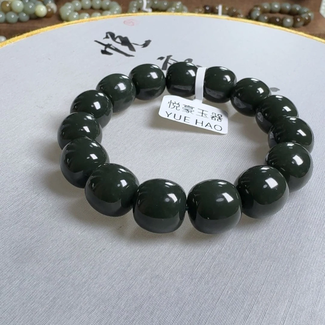 和田玉手链未镶嵌K*F