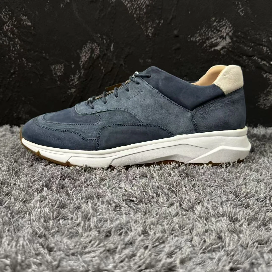 GEOX杰欧适 RADENTE 低帮牛皮休闲鞋 意大利产 U16CZC07622C4005