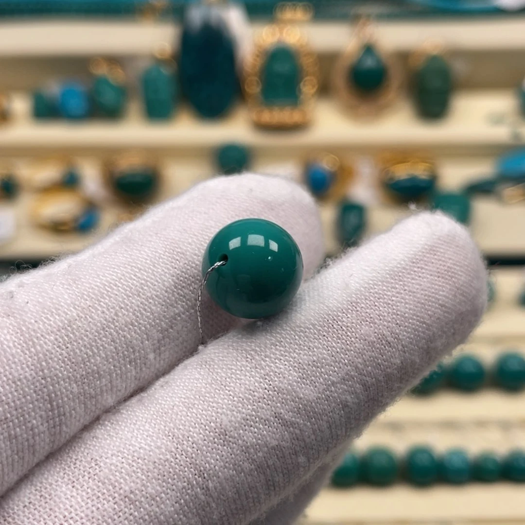 未镶嵌绿松石珠宝奇石X*