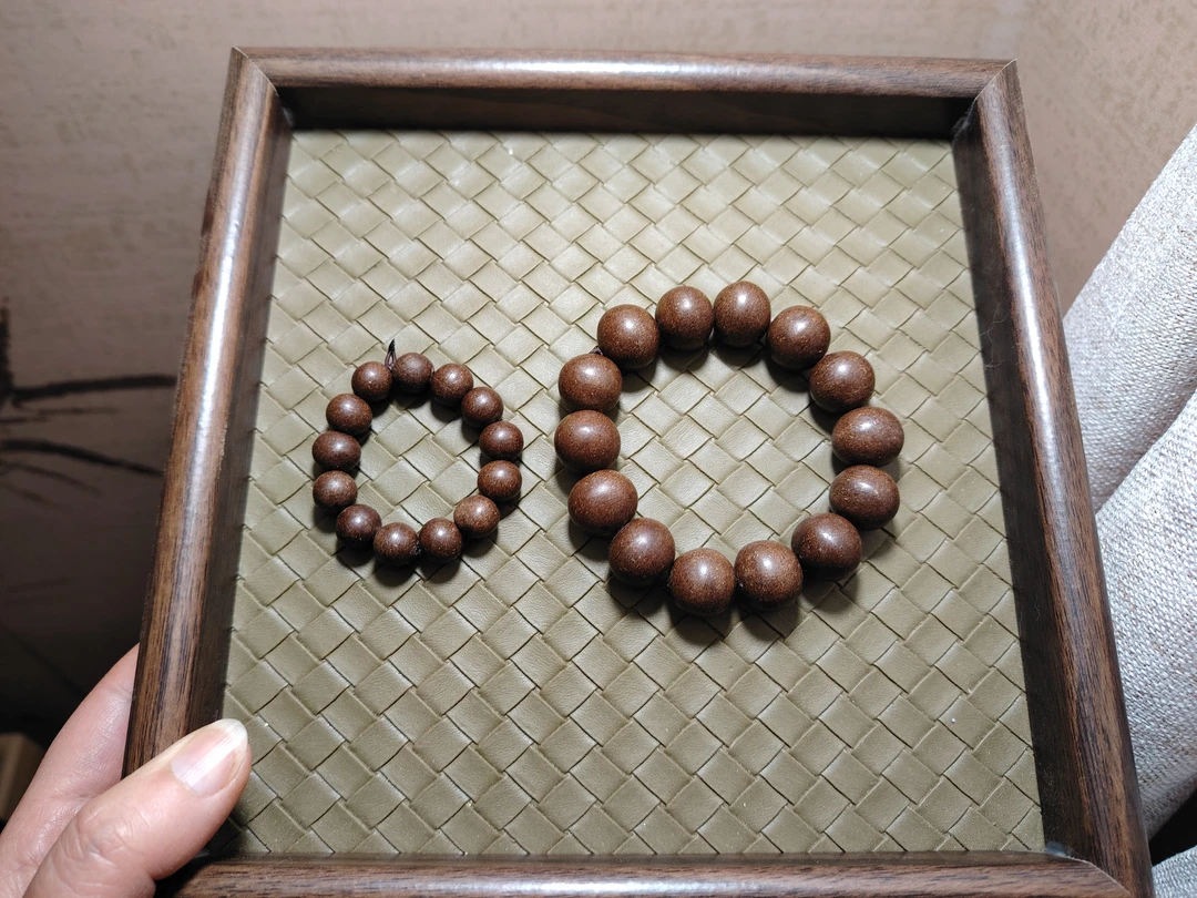 非金属木质手链 合香珠大珠男女款佛珠文玩盘玩