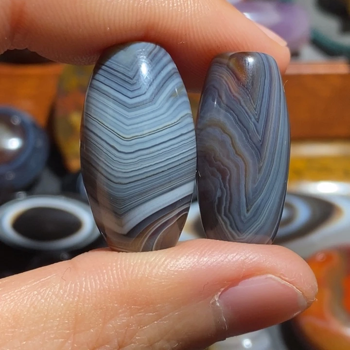 大***林玛瑙/玉髓未镶嵌颈饰