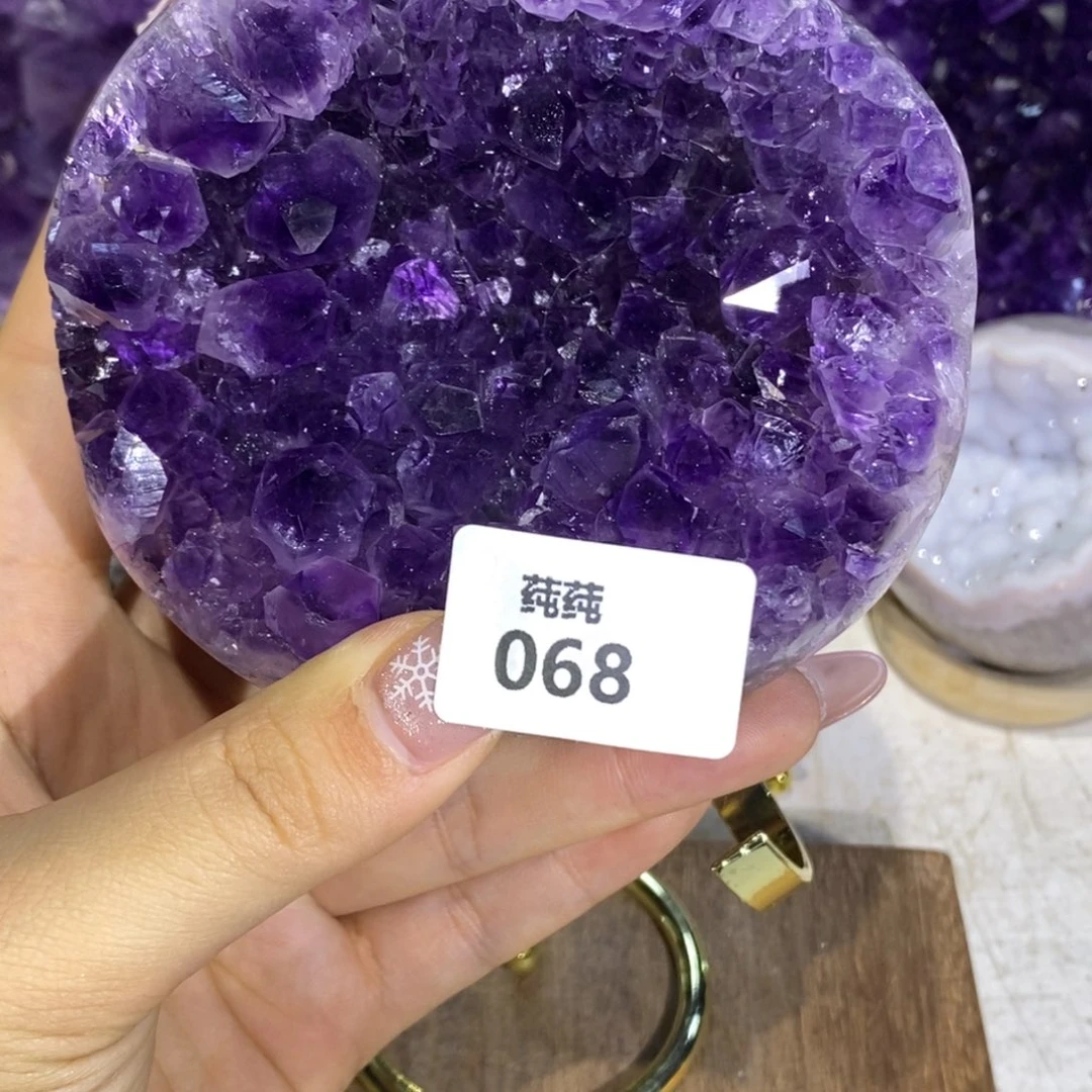 紫晶未镶嵌大型摆件（非配饰）窝窝