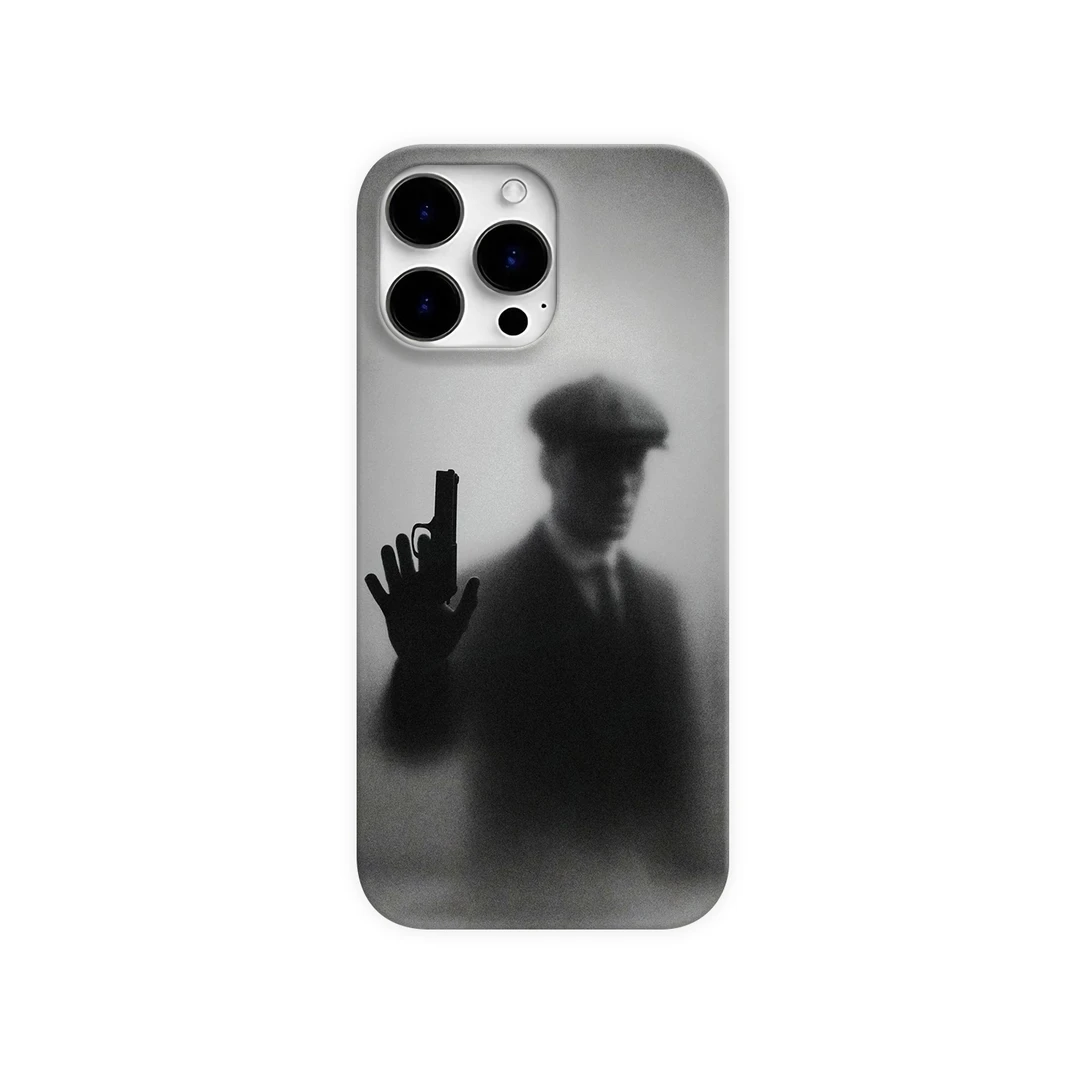 小众灰调枪手手机壳适用于潮牌苹果16华为荣耀vivo小米oppo一加