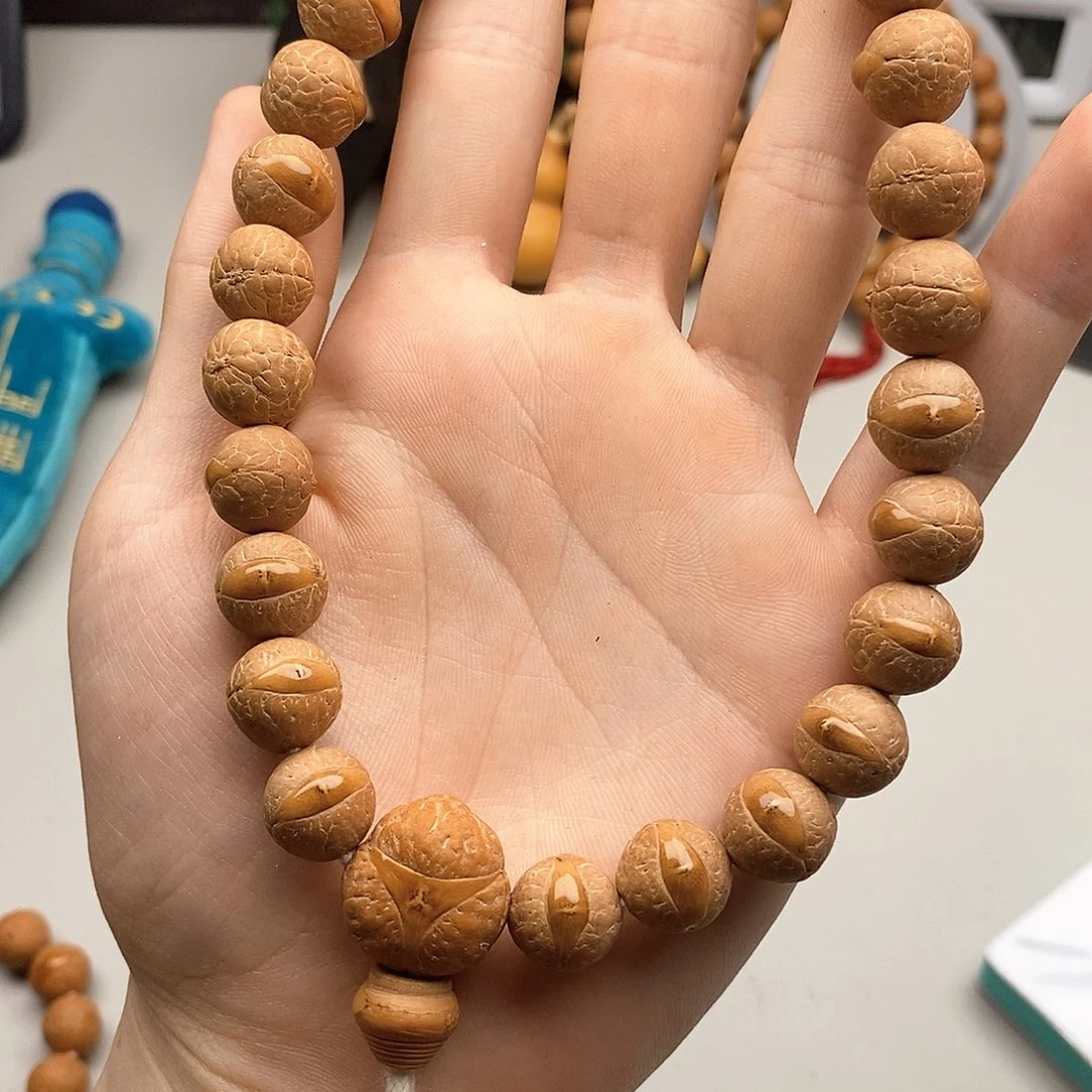 凤眼菩提吊坠封眼