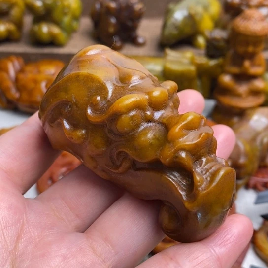 蛇纹石玉未镶嵌颈饰112