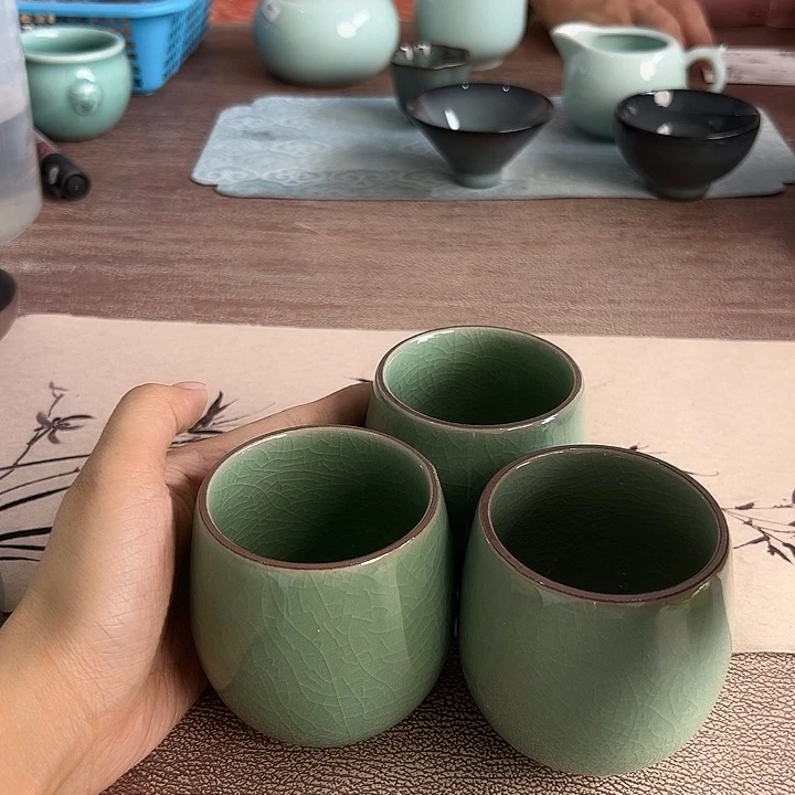 小米茶器龙泉青瓷