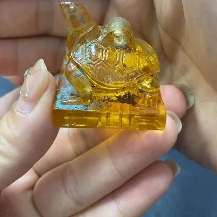 白玉菩提吊坠摆件