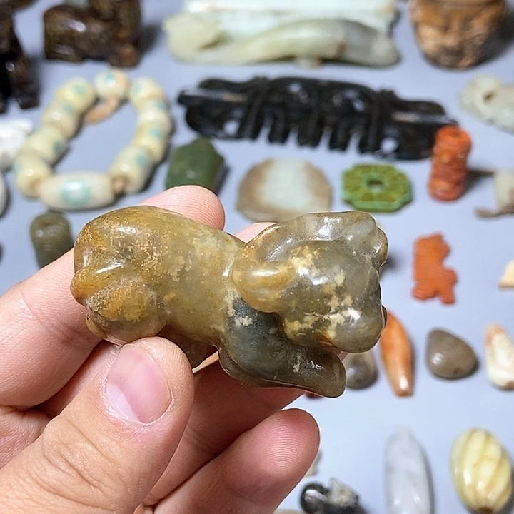 和田玉未镶嵌颈饰26