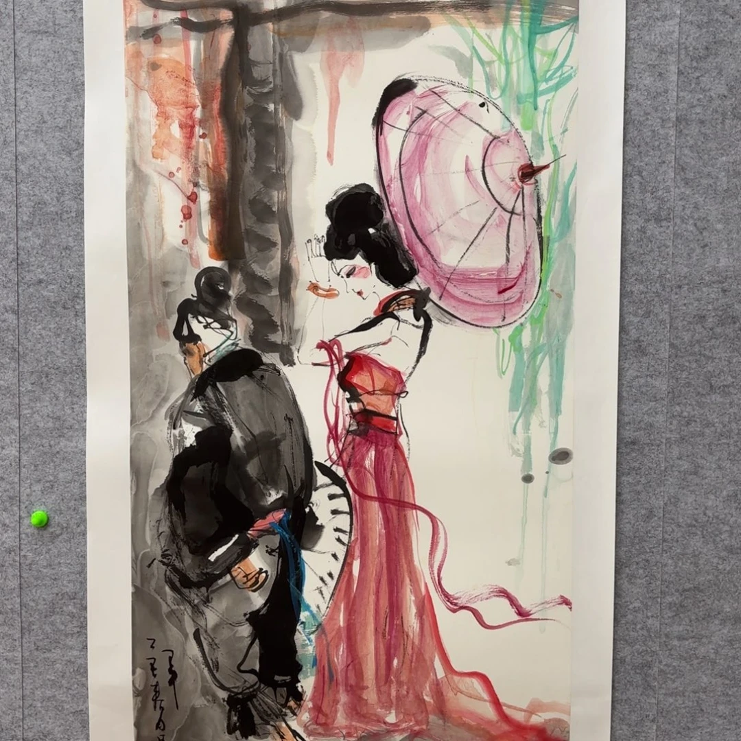 国画花鸟等多种鸟类的栖息