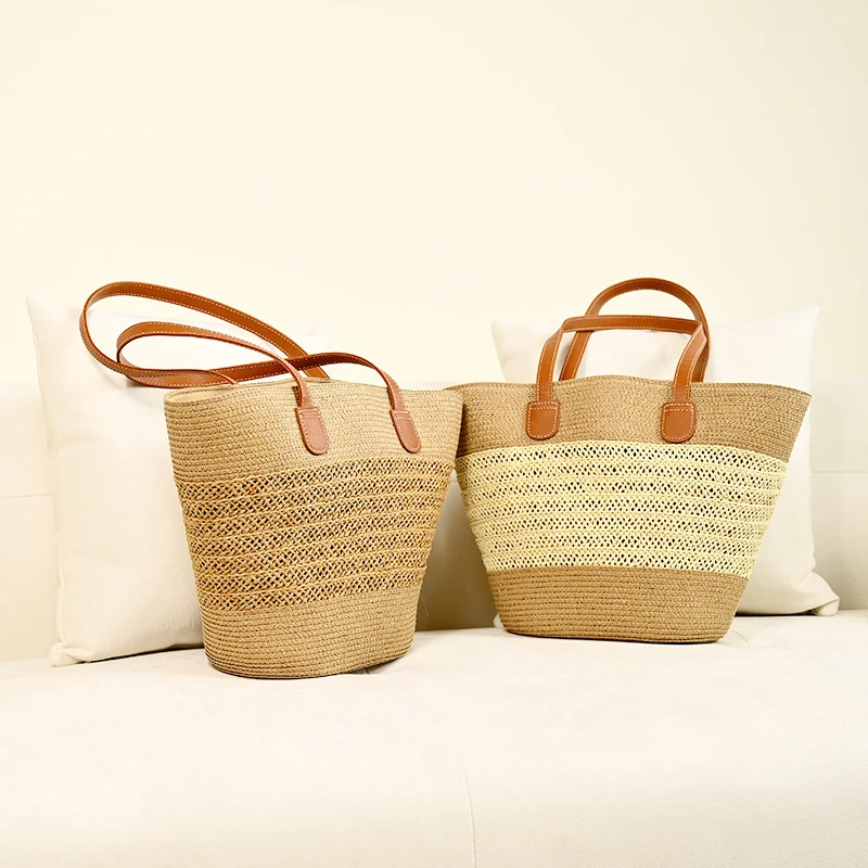 00679新品手工编织镂空百搭洋气沙滩包