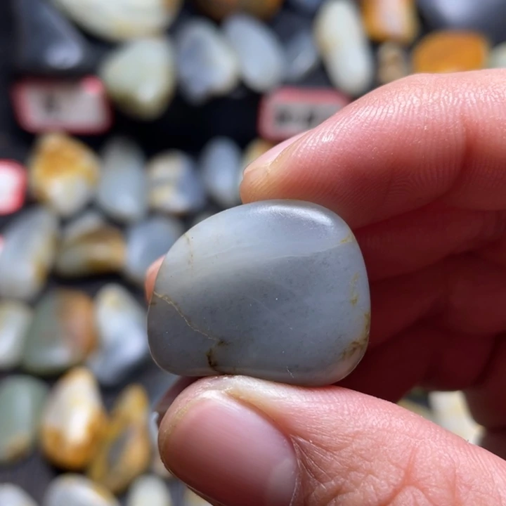 和田玉未镶嵌挂件40