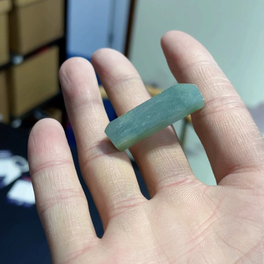 翡翠挂件未镶嵌K缅甸天然翡翠片料