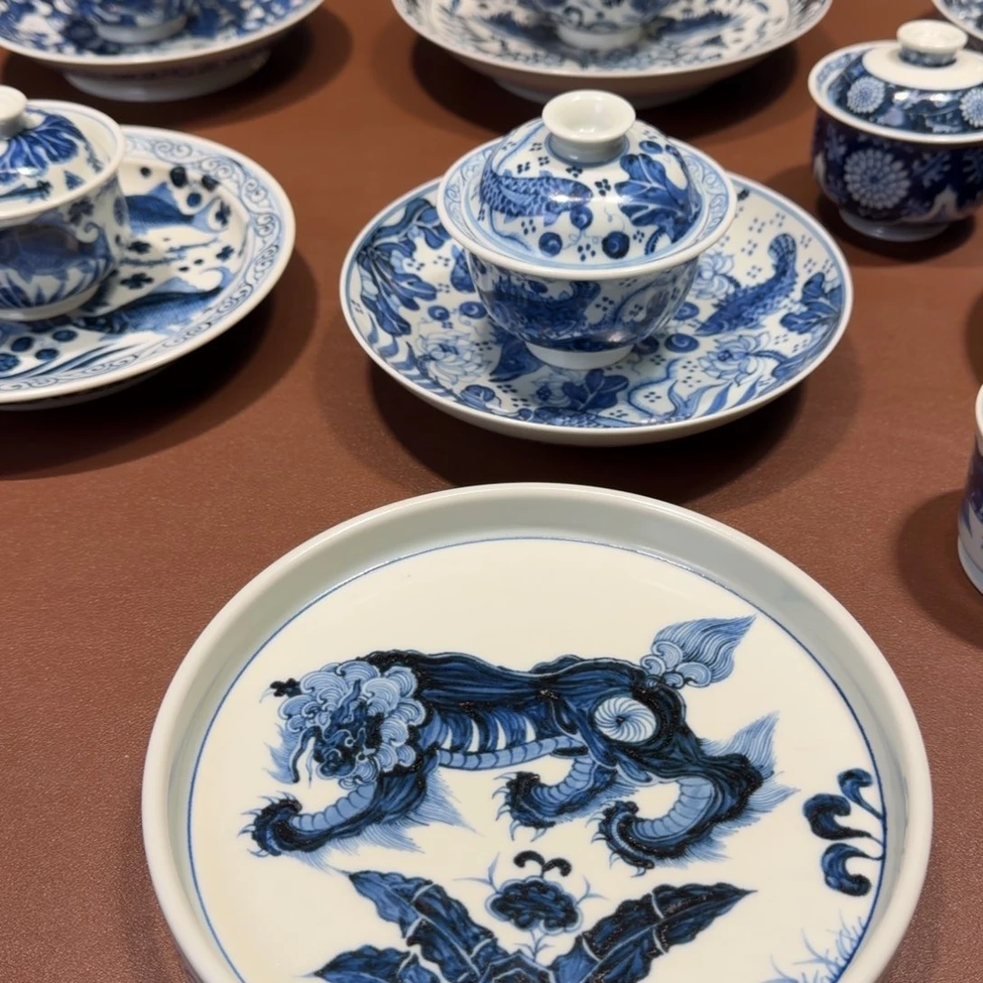 超***成手工手绘茶具微瑕