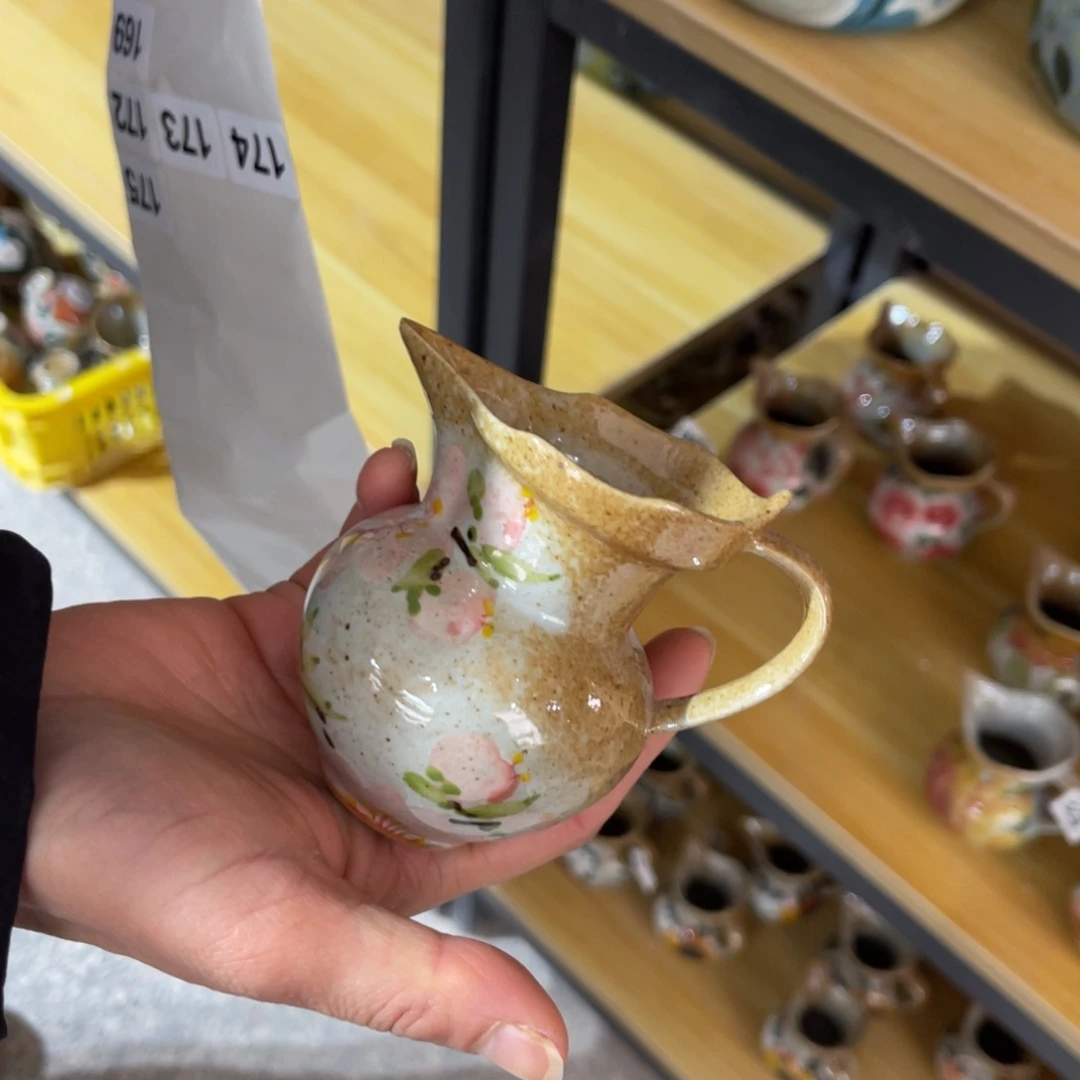 杯素浅陶瓷手工手绘