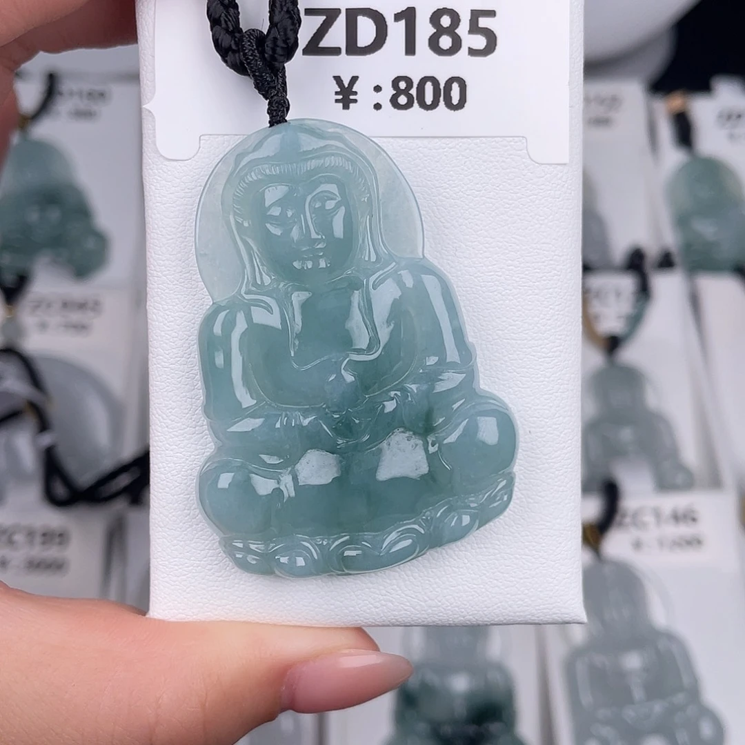 翡翠未镶嵌颈饰zd185