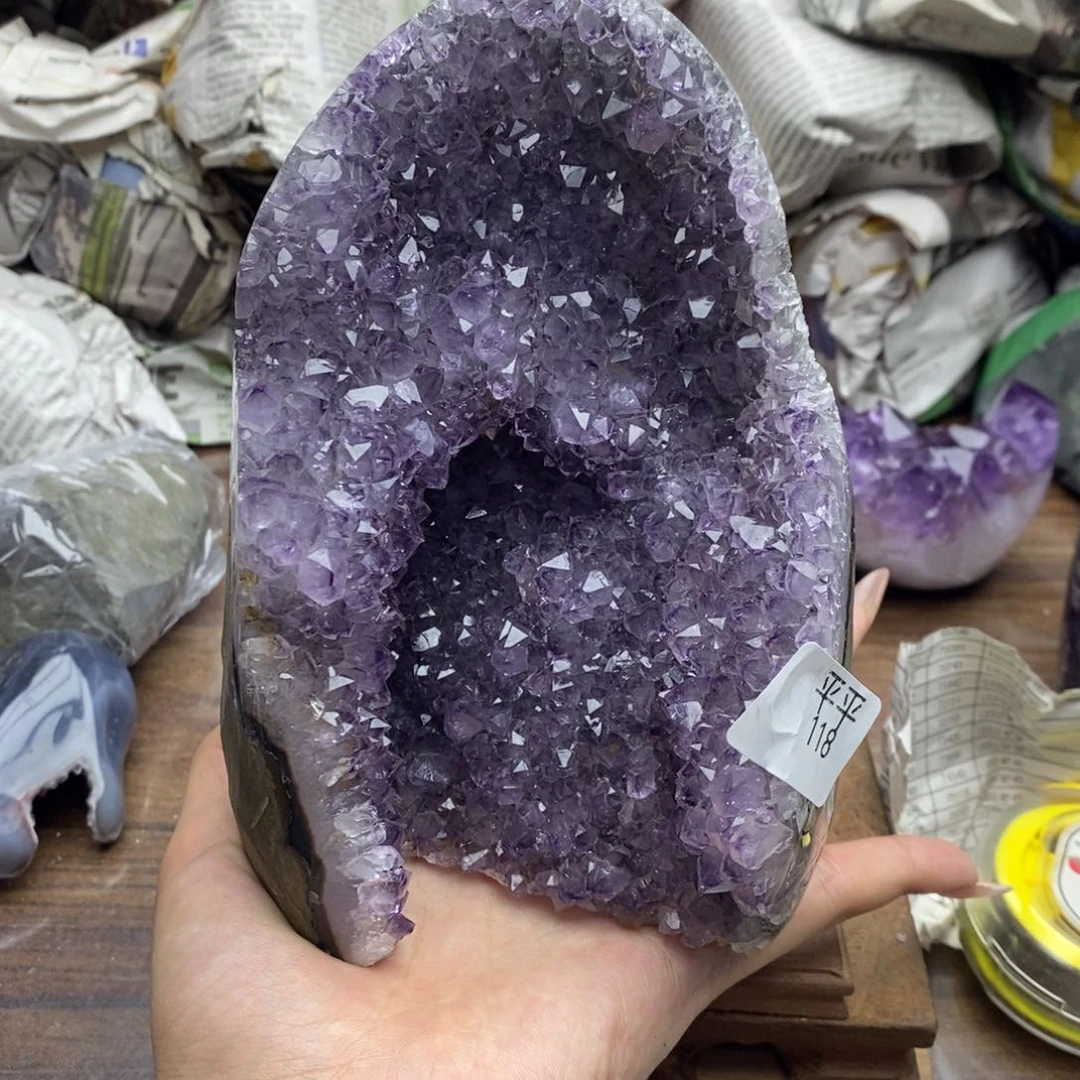 未镶嵌紫晶大型摆件（非配饰）