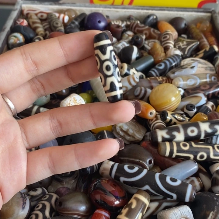 玛瑙/玉髓颈饰足银镀金镶嵌79