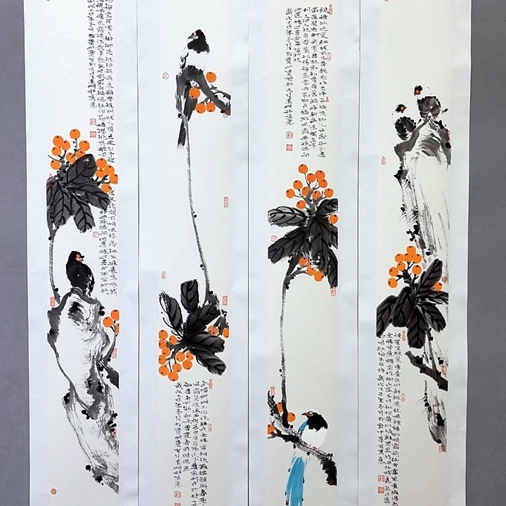 国画亲笔手绘放心去藏